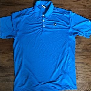 Nike golf tour performance dri-fit bmw polo